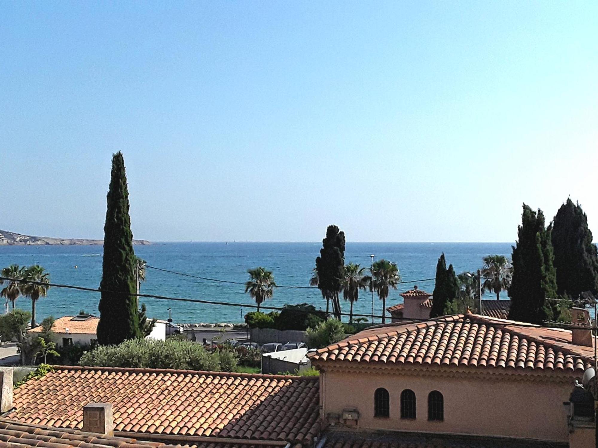 Villa Superbe Vue Mer Sur La Baie De Bandol , 200 M Des Plages ซานารี-ซูร์-แมร์ ภายนอก รูปภาพ